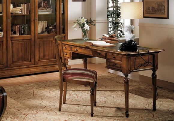 Table secretary desk desks Italian furniture office wood tables