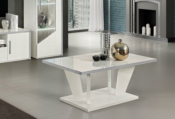 Coffee Tables Table Luxury Furniture Wood Furnishing Tables Consoles Design White New