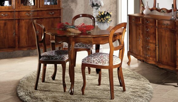 Round dining table Brown round living room table Kitchen luxurious round tables new