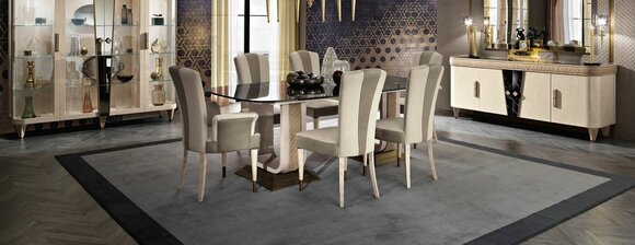 Furnishings Tables Worktops in Marble Effect New Luxury Italian Design