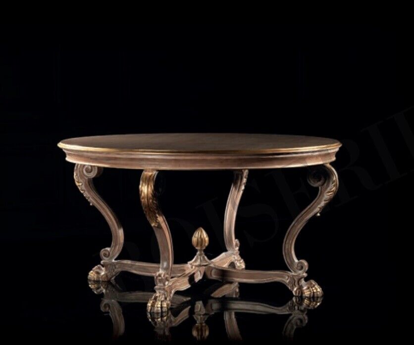 Round coffee table luxury design coffee table coffee side tables baroque rococo