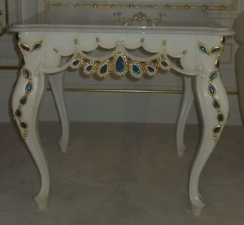 Console baroque side table glass table Italian furniture living room tables new