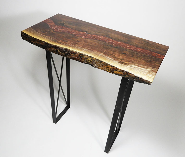 Handmade Solid Coffee Table Designer Table Epoxy Console Tables