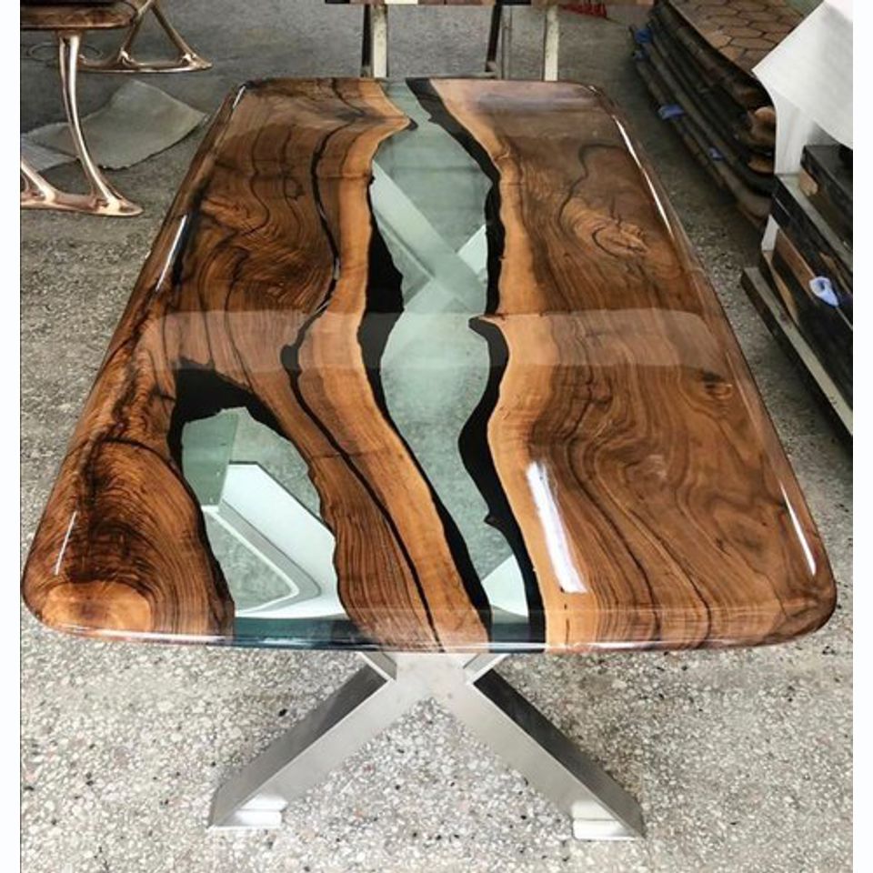 Coffee Table Epoxy Resin Table Handmade Tables Solid Furniture Resin