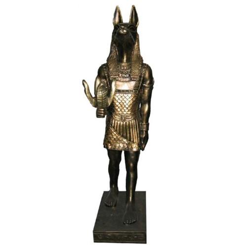 Egyptian Figure Jackal Anubis New Plastic Large god of death Statue 100 cm