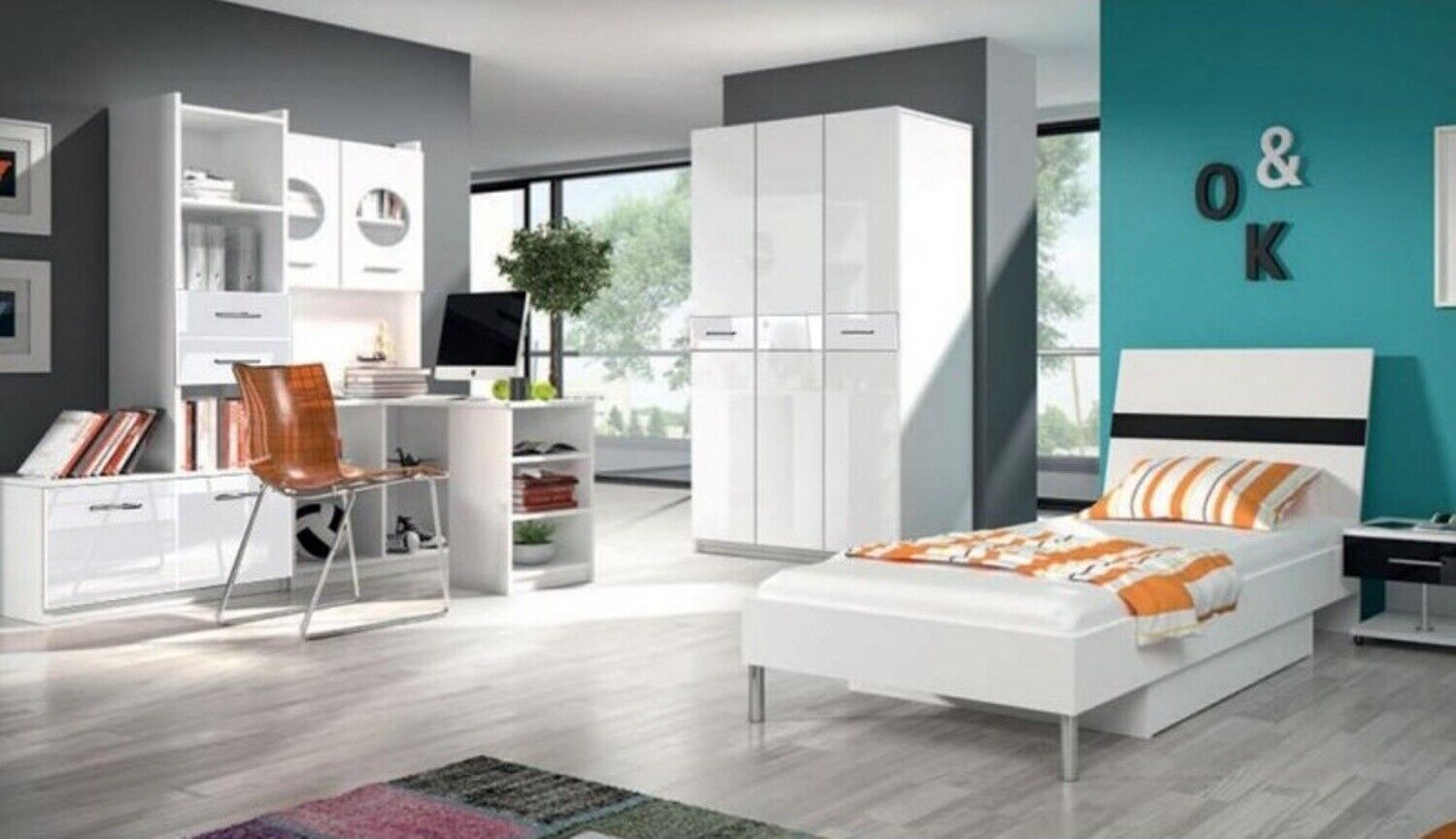 Bedroom wardrobe modern style wardrobes children youth wardrobe