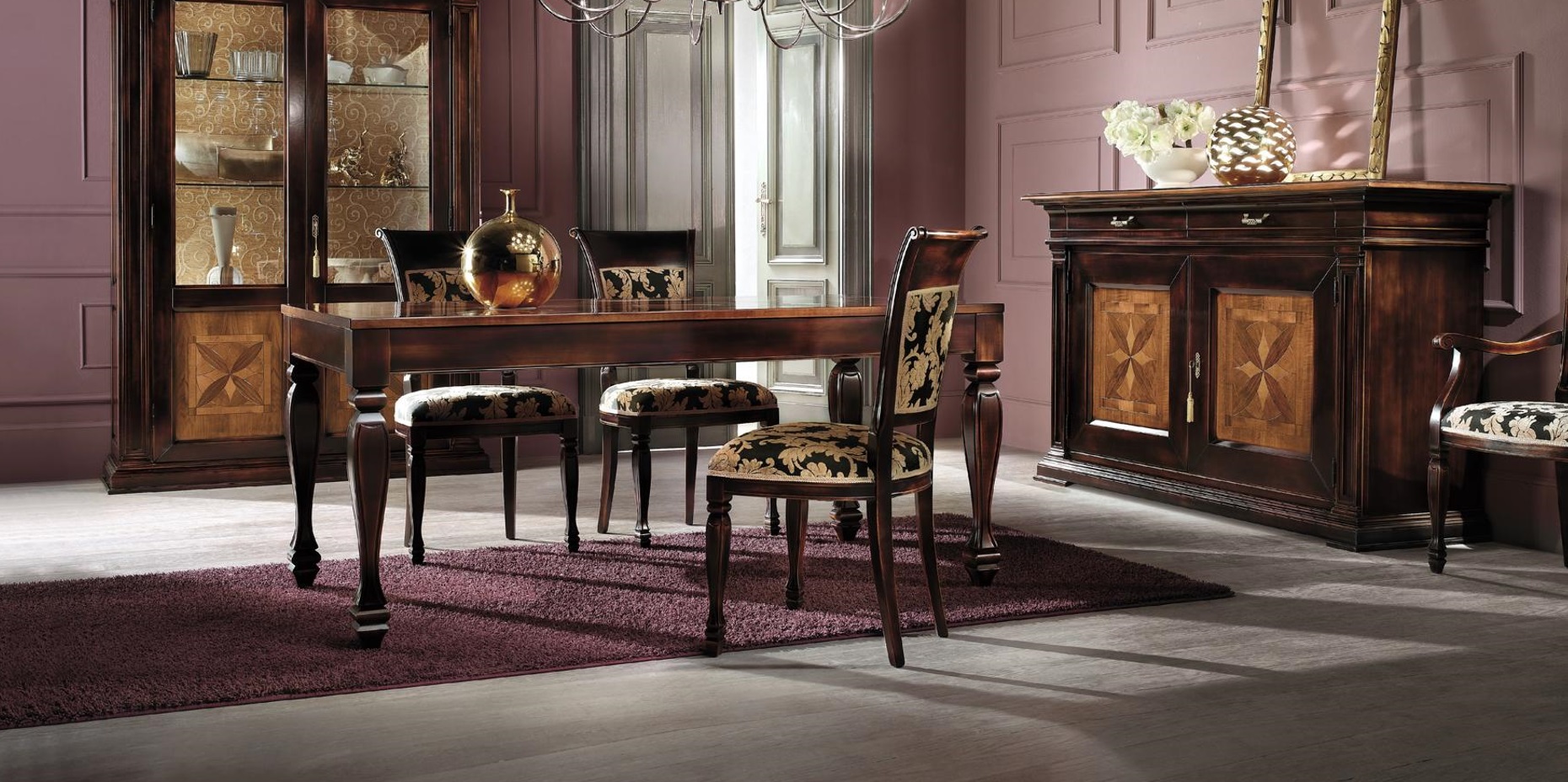 Dining Table Luxury Solid Wood Table from Italy Dining Room Tables Furnishings