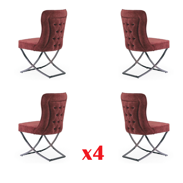 Dining Room Chairs Set Armchair Design 4x Chairs Set Group Upholstery