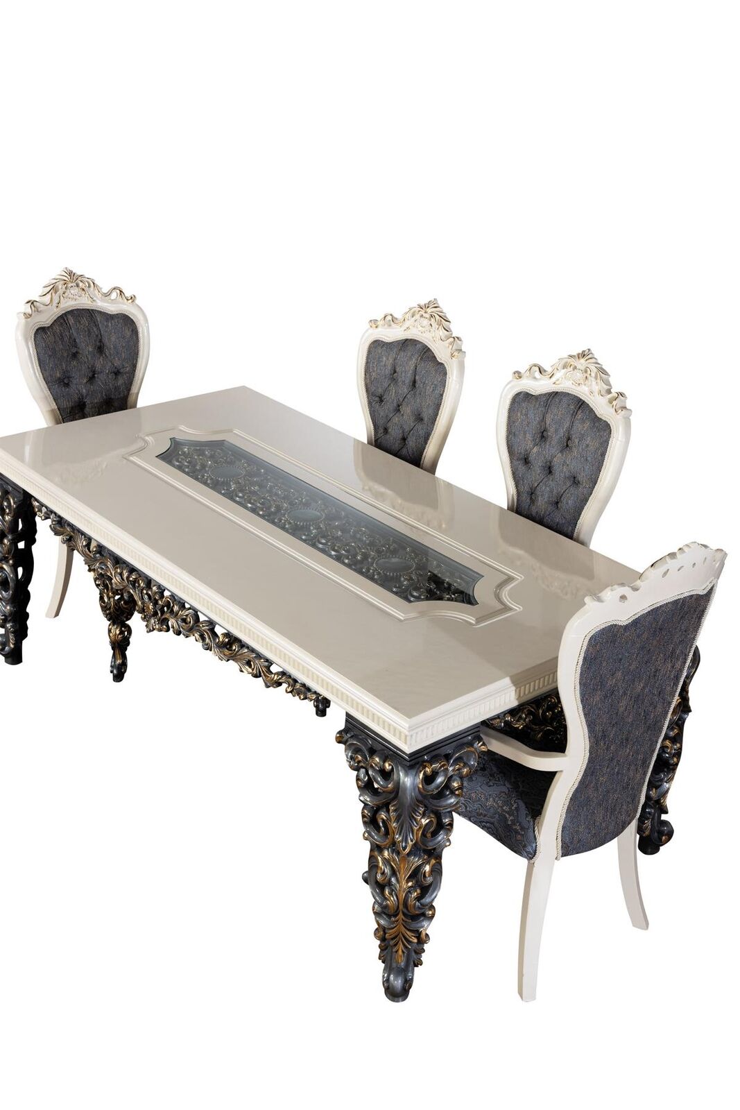 Luxury dining table baroque tables dining room table classic furniture dining tables