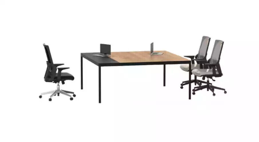 Solid Wood Office Desk Workroom Furniture Real Wood Furniture