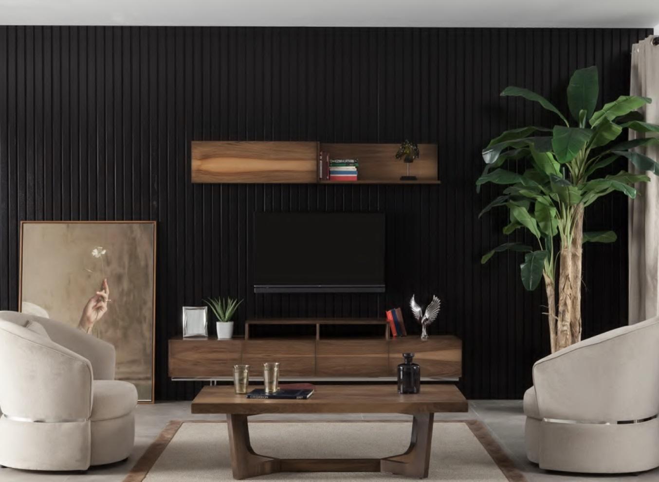 Living Wall Wall Brown Living Walls Cabinet tv Cabinets Wall Shelf