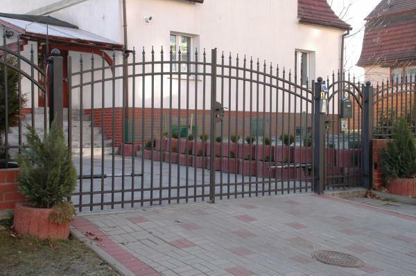 Garden Gates Garages Driveway Gate Electric Gates Swing Gate Wrought Iron #054