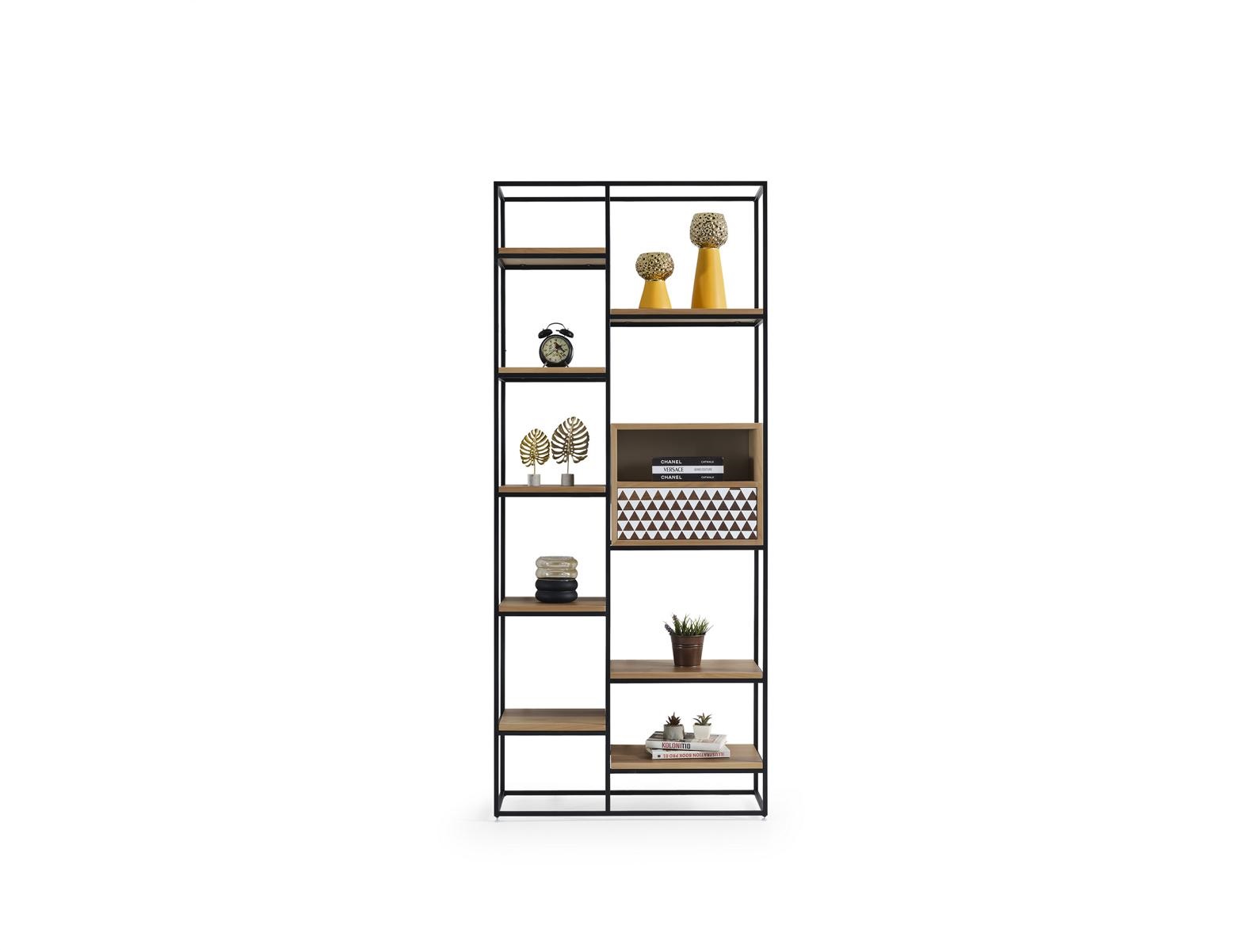 Bookcase Design Shelf Wooden Shelf Floor Standing Shelf File Shelf Office