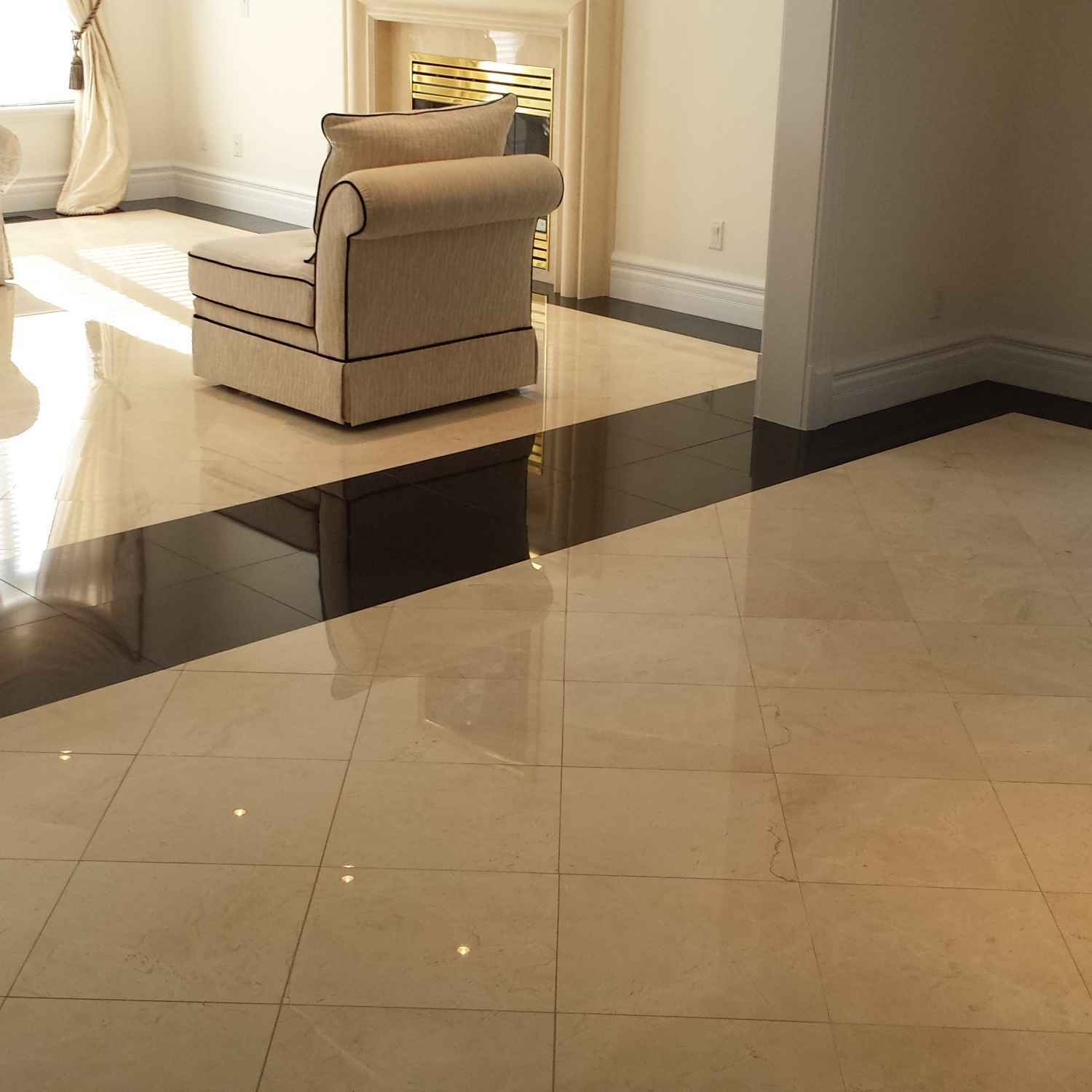 40x40cm marble floor tiles natural stone tile covering 41m² Crema Marfil