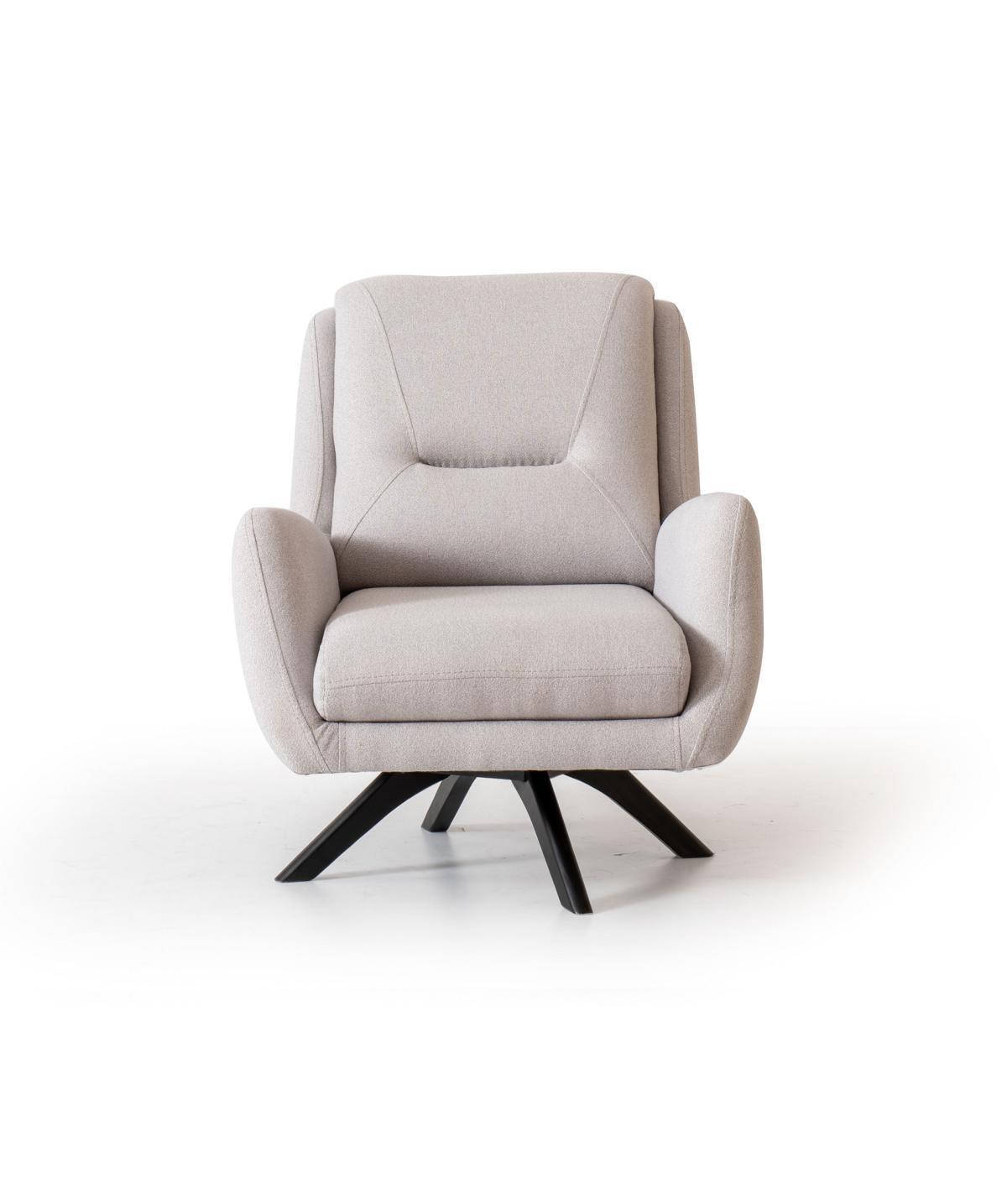 Armchair Modern White Living Room Seating Furniture Textile Luxury Design Furniture Lounge Club