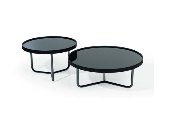 Table set 2x coffee table side table designer living room table tables