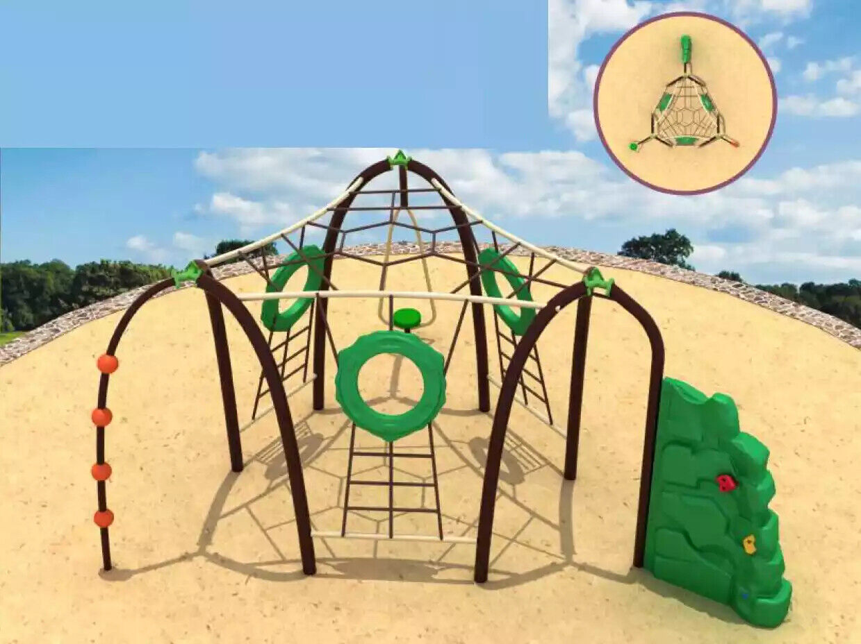 Climbing tower Entertainment Outdoor playground Climbing frames for children