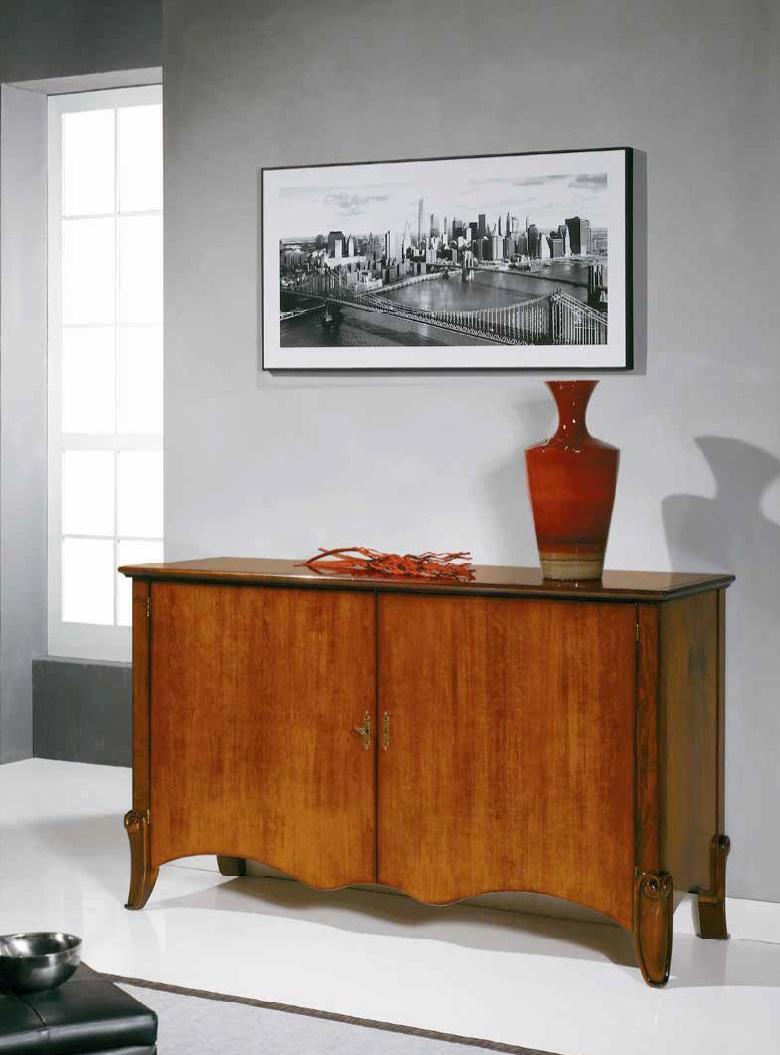 High quality classic sideboard wooden cabinet luxury wooden chest of drawers brown cabinet