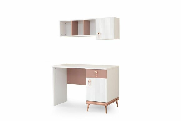 Children\'s room set youth room desk + shelf modern set 2 pcs. new