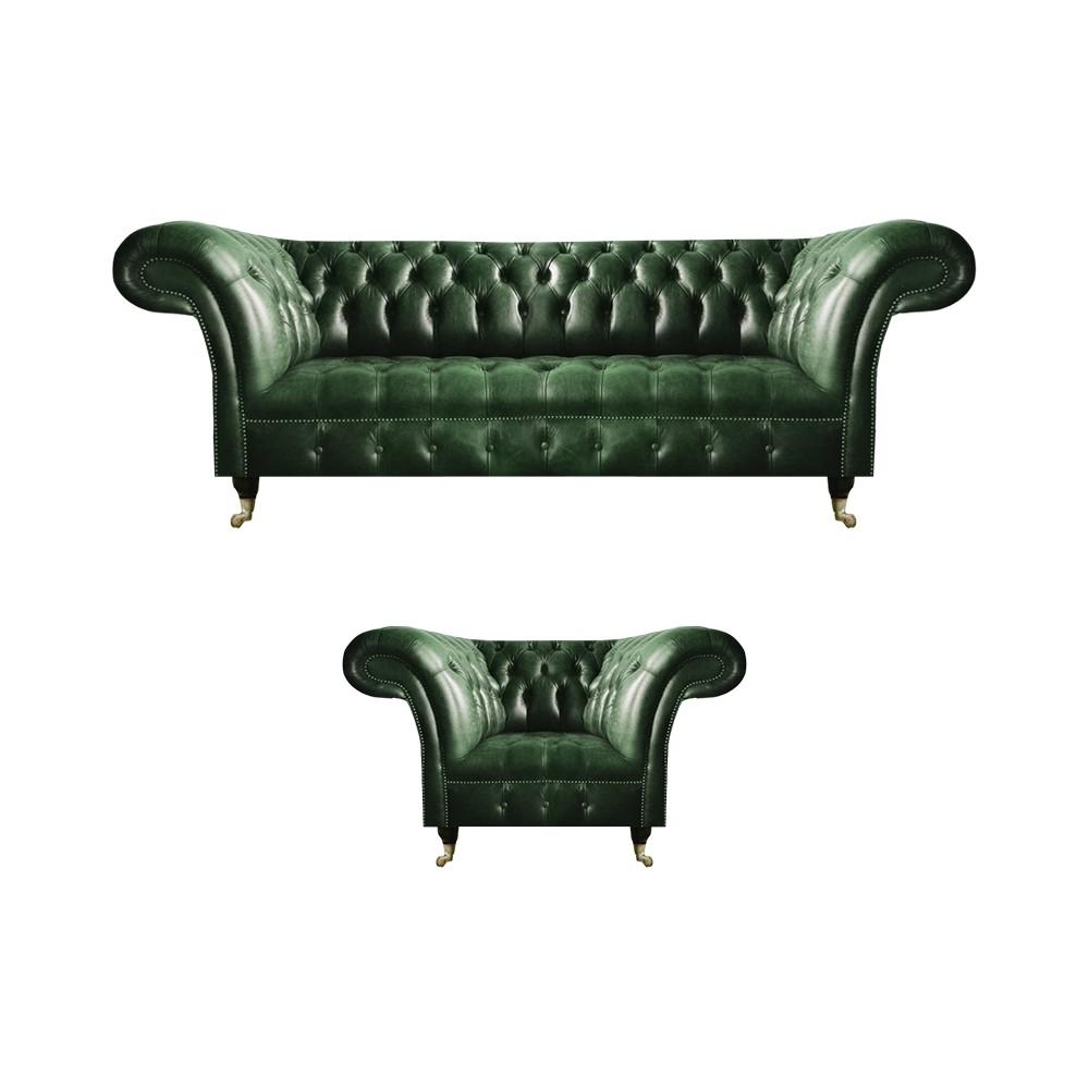 Luxury design furnishing armchair sofa set sofa three-seater couch Chesterfield