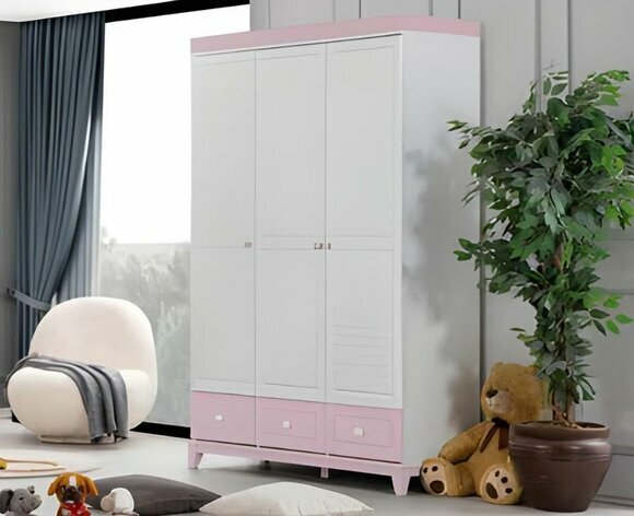 Wardrobe children\'s room cupboard wood children\'s furniture wood modern new