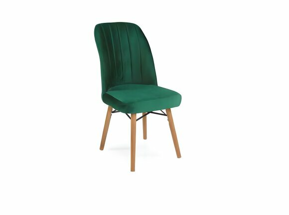 Exclusive Green Dining Room Chair Living Room Armchairs Textile Furniture