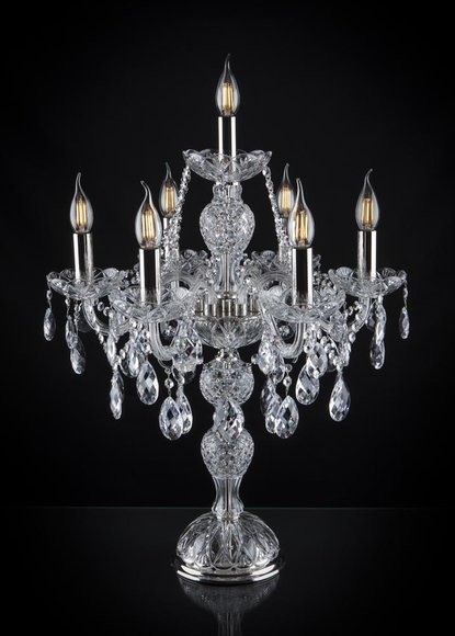 Crystal Table Lamp Elite Bohemia on Stock