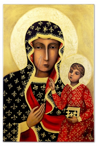 Madonna and Child Handmade Oil Paintings Canvas Oil Painting Picture G118592