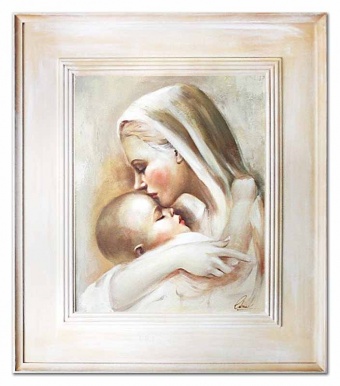 "Mother and Child" Handmade Oil Paintings Canvas Oil Painting Picture G15501