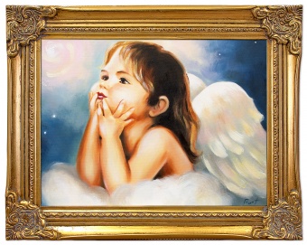 Angel of Dreams Handcrafted Oil Paintings Canvas Oil Painting Picture G03833