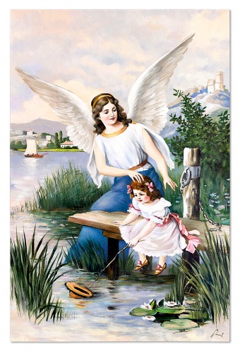 Angel of the Children Handicraft Oil Paintings Canvas Oil Painting Picture G119490