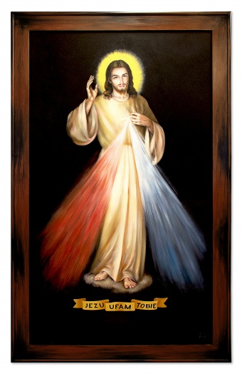 Jesus Mercy Handwork Oil Paintings Canvas Oil Painting G94809