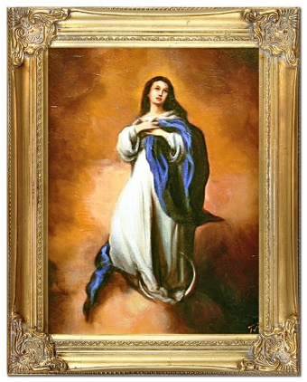 Assumption of Mary Handicraft Oil Paintings Canvas Oil Painting G03250