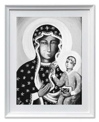 Madonna with Child Handwork Oil Paintings Canvas Oil Painting G98768