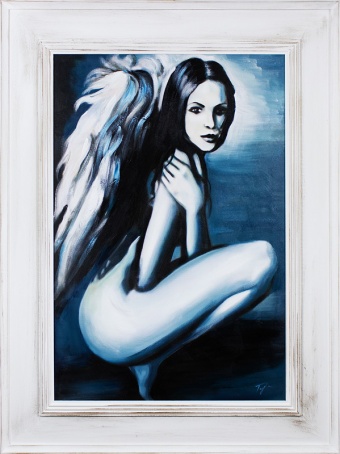 Angel of the Night Handmade Oil Paintings Canvas Oil Painting Picture G16438