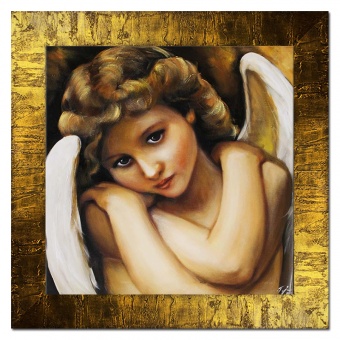 Angel of Hope Handcrafted Oil Paintings Canvas Oil Painting G02122