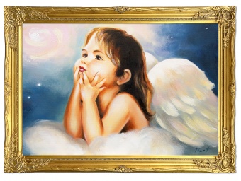 Angel of Dreams Handcrafted Oil Paintings Canvas Oil Painting Picture G15455