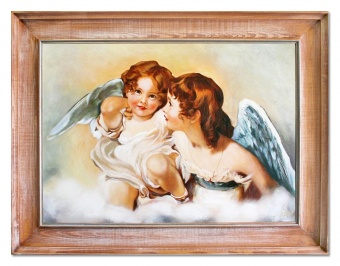 Angel and Child Handcraft Oil Paintings Canvas Oil Picture Image G10000