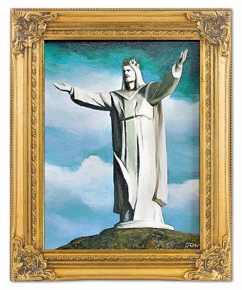 Christ the Redeemer Handmade Oil Paintings Canvas Oil Painting G06185