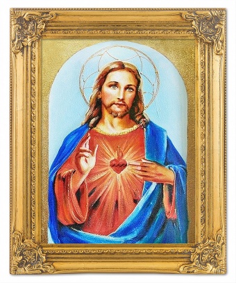 Sacred Heart Handicraft Oil Paintings Canvas Oil Painting Picture Images G04288