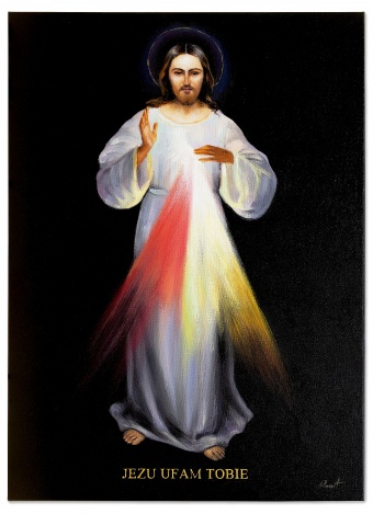 Jesus, I trust in you Handwork Oil paintings Paintings Canvas G112771