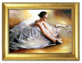 Ballerina Handicraft Oil Paintings Canvas Oil Picture Image Pictures G16534