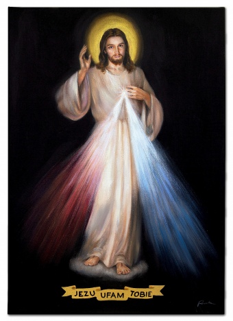 Jesus the Merciful Handicraft Oil Paintings Canvas Oil Painting G111861