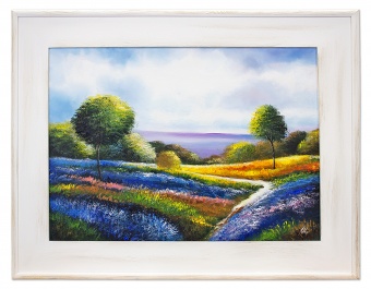 Spring landscape handmade oil paintings canvas oil painting G15040