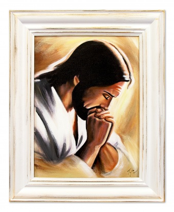 Prayer of Jesus Handcraft Oil Paintings Canvas Oil Painting Picture G119872