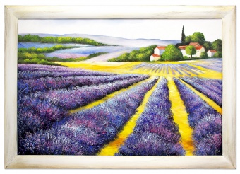 Lavender fields handmade oil paintings canvas oil painting picture G15587