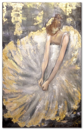 Ballerina Handwork Oil Paintings Canvas Oil Painting Picture Images G98175