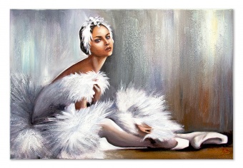 Ballerina Handcrafted Oil Paintings Canvas Oil Painting Picture Images G104574