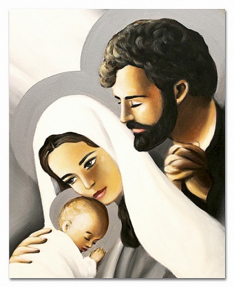 Holy Family Handcrafted Oil Paintings Canvas Oil Picture Image G112939