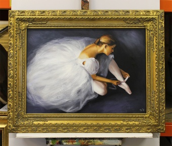 Ballerina Handcrafted Oil Paintings Canvas Oil Painting Picture Images G118382